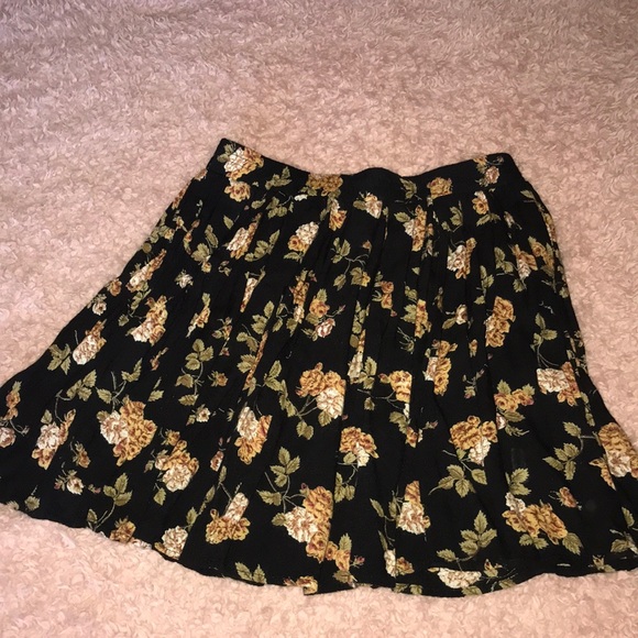 Brandy Melville Skirts Brandy Melville Floral Skirt Poshmark